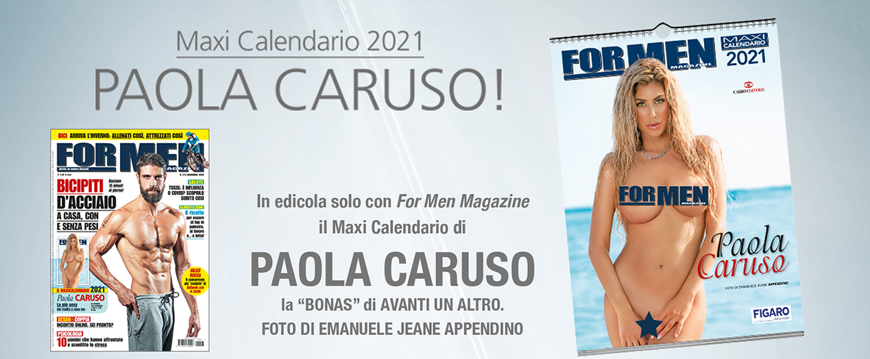 Il Maxi Calendario 2021 di PAOLA CARUSO Cairoeditore